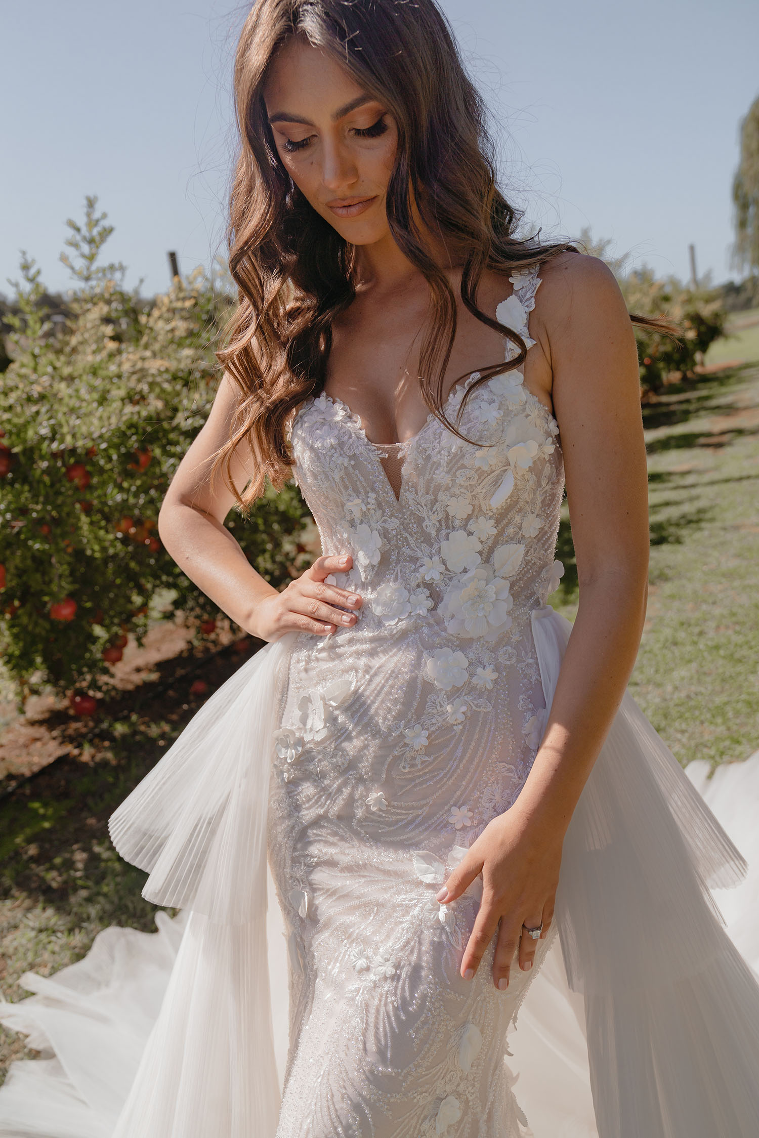 Suzette Overskirt - Madi Lane Bridal