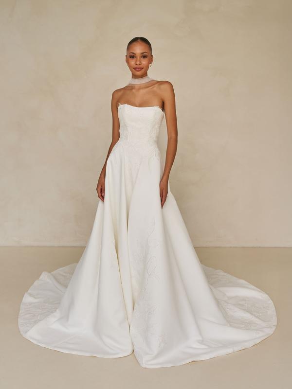 WENDALL VEIL Wedding Dress - Madi Lane Bridal