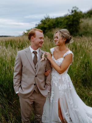 Elora Customised @maddypaige97 @goldenhour.ca 9 Elora Wedding Dress Madi Lane Real Bride 5